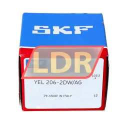 SKF YEL206-2DW/AG rulman resim 3