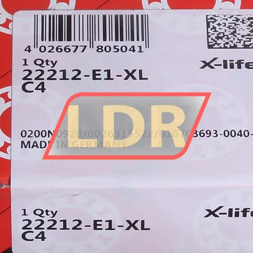 FAG 22212-E1-XL-C4 ürün fotoğrafı 6