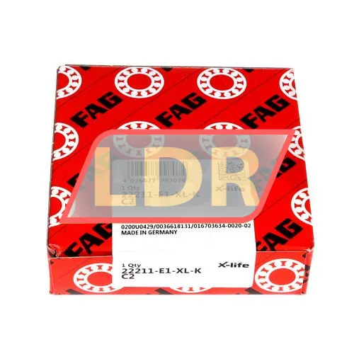 FAG 22211-E1-XL-K-C2 ürün fotoğrafı 5