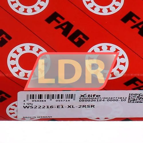 FAG WS22216-E1-XL-2RSR ürün fotoğrafı 5
