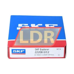 SKF 22208E/C2 rulman resim 4