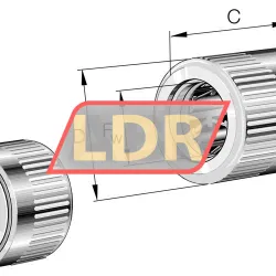 INA HFL0615-KF-R-L564 rulman resim 3