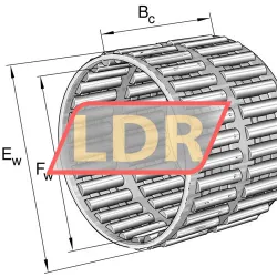 INA K42X47X30-ZW-A/-3-5 rulman resim 2