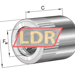 INA HFL0615-R-L564 rulman resim 4