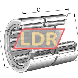 INA RNA69/32-ZW-XL rulman resim 4