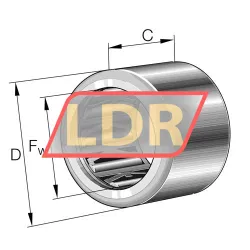 INA HF0306-KF-L564 rulman resim 3