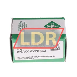 INA RNAO16X28X12 rulman resim 2