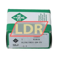 INA K12X15X20-ZW-TV/-1-3 rulman resim 2