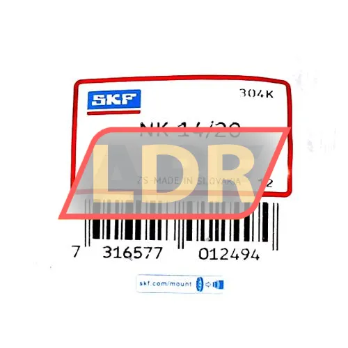 SKF NK14/20 ürün fotoğrafı 3