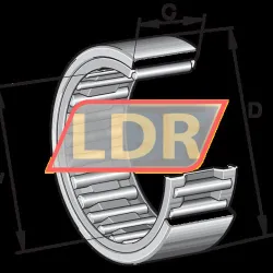 INA RNA06X13X8-TV rulman resim 2