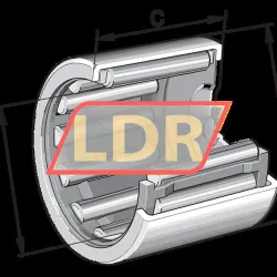 INA BK1816A rulman resim 2
