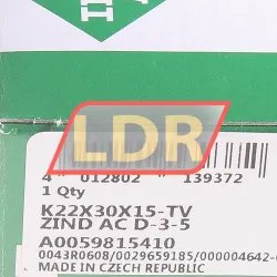 INA K22X30X15-TV rulman resim 3