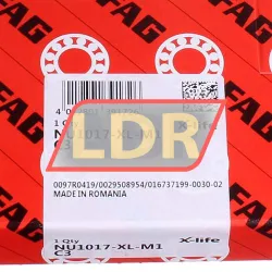 FAG NU1017-XL-M1-C3 rulman resim 5