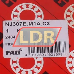 FAG NJ307E-M1A-C3 rulman resim 5