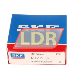 SKF NU206ECKP/C3 rulman resim 3