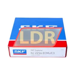 SKF NJ2216ECML/C3 rulman resim 4