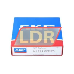 SKF NJ211ECP/C5 rulman resim 4