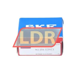 SKF NU204ECP/C3 rulman resim 4