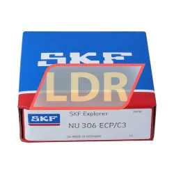 SKF NU306ECP/C3 rulman resim 3