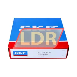 SKF NJ315ECM/C4VA301 rulman resim 4