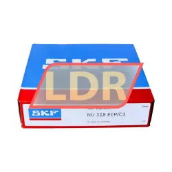 SKF NU318ECP/C3 rulman resim 4