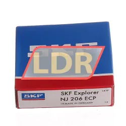 SKF NJ206ECP rulman resim 4