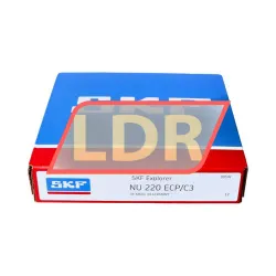 SKF NU220ECP/C3 rulman resim 4