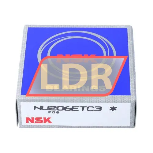 NSK NU206ETC3 ürün fotoğrafı 4