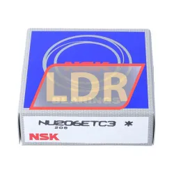 NSK NU206ETC3 rulman resim 4