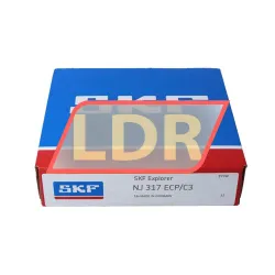 SKF NJ317ECP/C3 rulman resim 4