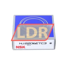 NSK NJ2206ET C3 rulman resim 4