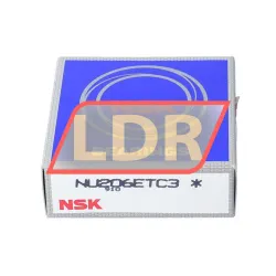 NSK NU206ET C3 rulman resim 4