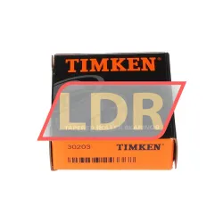 Timken 30203 rulman resim 3