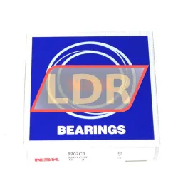 NSK 6207C3E rulman resim 3
