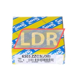 SNR 6303ZZ J30 rulman resim 2