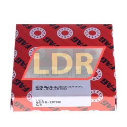 FAG 6008-2RSR-C4 rulman resim 2