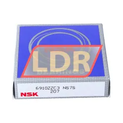 NSK 6910ZZC3 rulman resim 3