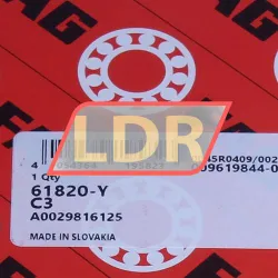 FAG 61820-Y-C3 rulman resim 5