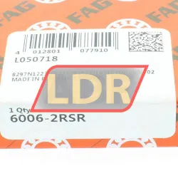 FAG 6006-2RSR rulman resim 6