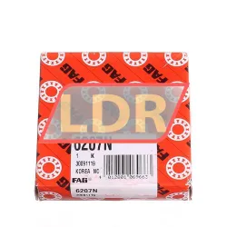 FAG 6207N rulman resim 3