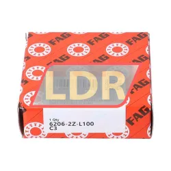 FAG 6206-2Z-L100-C3 rulman resim 3