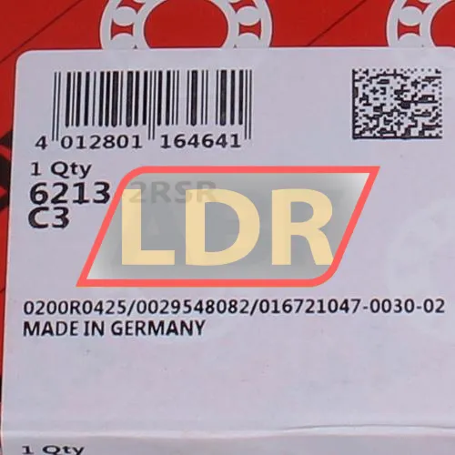 FAG 6213-2RSR-C3 ürün fotoğrafı 5