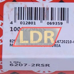 FAG 6207-2RSR rulman resim 5