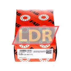 FAG 61800-2Z-HLC-C3 rulman resim 2