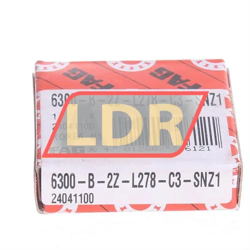 FAG 6300-B-2Z-L278-C3-SNZ ürün fotoğrafı 2