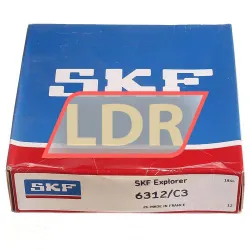 SKF 6312/C3 rulman resim 3