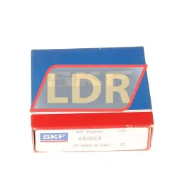 SKF 6302/C3 rulman resim 2