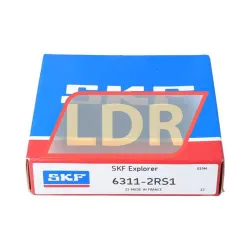 SKF 6311-2RS1 rulman resim 3