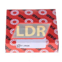 FAG 6207-2RSR-C3 rulman resim 3