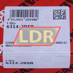 FAG 6314-2RSR rulman resim 5